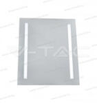 V-TAC SKU-40441 17W fürdőszobai tükör világítással 600lm IP44 6400K ujjlenyomat mentes 50x39cm (40441)