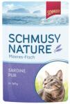 Schmusy Nature set plicuri hrana pisici 24x100 g sardine in aspic