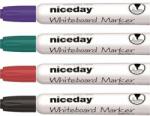 Niceday kerek hegyű 4db-os vegyes színű táblamarker készlet (6882999)