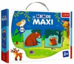 Trefl Memos Maxi Csemeték és szüleik állatos puzzle (02268)