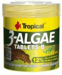 Tropical 3-Algae Tablets B 50ml/36g 200ks haltáp algával édesvízi és tengeri halaknak