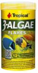 Tropical 3-Algae Flakes 250ml/50g eledel édesvízi és tengeri halaknak algával