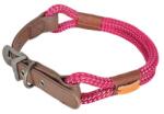 ZOLUX HYDEPARK állítható nyakörv fonott kötélből 0, 6CM / 40CM rózsaszín - cobbyspet