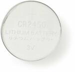 Nedis Lítium gombelem CR2450 3V 5db buborékfólia (BALCR24505BL) (BALCR24505BL)