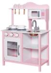 Ginger Home Детска дървена кухня Ginger Home - С аксесоари, розова (W10C404I) - ozone