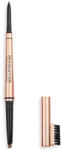 Makeup Revolution Balayage Brow creion pentru sprâncene cu două fețe Woman 0.38 g