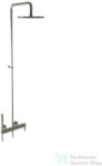 Bugnatese TESS zuhanyrendszer 22, 5 cm-es fejzuhannyal, szálcsiszolt nikkel 9642CNS (9642CNS)