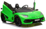  Lamborghini SVJ elektromos kisautó 24V, 500W - Zöld