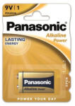 Panasonic Elem, 9V, 1 db, PANASONIC "Alkaline power (6LR61APB-1BP/6LR61APB/1BP) - nyomtassingyen
