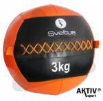 Sveltus Wall ball Sveltus 3 kg fekete-narancs (4903)