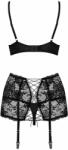 Obsessive Sets Peonesia három részes szett - fekete