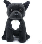Rappa Staffordshire Bull Terrier fekete plüss 30 cm