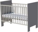 Kinder Mobel Martin Uno baba kiságy 120×60 cm - Szürke