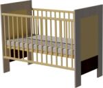  Martin Trio baba kiságy 120×60 cm - Világos sonoma/bézs/mokka