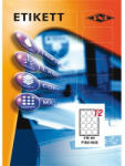 PD Office Etikett címke pd 60 mm kör 100 ív 1200 db/doboz (2037078)