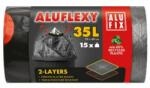 Alufix Szemeteszsák ALUFIX 35L Aluflexy húzófüles 2 rétegű 15 db/tekercs (MSZ35FLEXYUNI) - fotoland