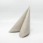 Okay Punta Punta szalvéta 38x38 cm 40 lap/csomag Net Stone - barna