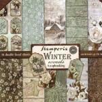 Stamperia Scrapbook papírkészlet - Winter woods 10 lap (sbbl14)