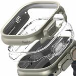 Ringke Set 2 carcase Ringke Slim compatibil cu Apple Watch Ultra 49mm Gri/Transparent (8809881269023)