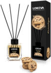 Loreva Aroma Dulce a Amintirilor: Parfum de Camera cu Betisoare Aromate de Cookie Prajitura Loreva, 100 ml