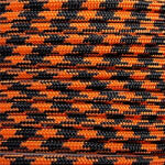 Paracord 350 zsinór narancs fekete camo (PRC-350-016)