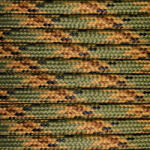 Paracord 550 zsinór Woodland Camo (PRC-CAM-021)