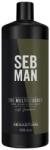 Sebastian Professional Șampon 3 in 1 pentru păr, barbă și corp - Sebastian Professional Seb Man The Multi-Tasker 1000 ml