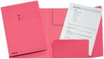 Esselte Dosar plic Esselte carton 3 clape roz (ESS1033321) - dacris