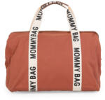 Childhome Mommy Bag ® Nursery Bag - Signature - Vászon - Terracotta