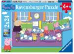Ravensburger Puzzle Ravensburger Peppa Pig 2x24 piese (09099) Puzzle