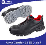 PUMA Condor black S3 ESD védőcipő (PUM-640521-47)