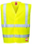 Portwest FR71 jól láthatósági antisztatikus és lángálló mellény (FR71YER4X/5X)