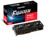 PowerColor Radeon RX 7700 XT 12GB GDDR6 OC Fighter (RX 7700 XT 12G-F/OC) Videokártya