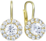 Soliter Brilio Arany fülbevaló tiszta kristályokkal 239 001 00979