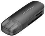 Vention 2-in-1 USB 2.0 A (SD+TF) Memory Card Reader Vention CLEB0 (black)