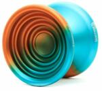 YoYoFactory Bullseye - Solid Color Orange Teal yo-yo (YOBEOR)