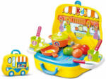 Buddy Toys Bucătărie de plastic pentru copii #yellow (BGP 2015) Bucatarie copii