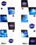  NASA füzetcímke 6 db/ív, többféle változat (STK-494231)