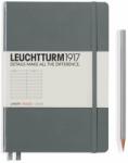 Medium Notesz A5, pontozott medium Leuchtturm szürke (344784)