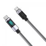 ORICO Cablu de date Orico LDC2C-05-BK, USB-C male - USB-C male, 0.5m, Gray (LDC2C-05-BK) - flax