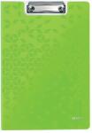 Leitz Clipboard LEITZ WOW, dublu, polyfoam, A4, 100 coli, verde (L-41990054) - pcone