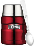 Thermos Термос King Контейнер за храна с лъжица 0, 47 л червен (910502)
