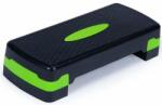 ModernHOME állítható Step pad csúszásmentes felülettel - fekete-zöld (GB-AS-SML)
