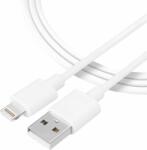 Tactical Cablu tactic cu filet neted USB-A/Lightning 2m alb