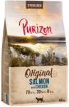 Purizon 2x6, 5kg Purizon Sterilised Adult lazac & csirke - gabonamentes száraz macskatáp
