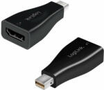 LogiLink DisplayPort adapter, Mini-DP/M HDMI-A-hoz, 4K/30 Hz, fekete (CV0144) - pepita
