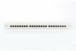 Digitus CAT6A 24port 19" 1U kompakt szürke árnyékolt Patch Panel (DN-91624S-EA)