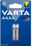 VARTA 4061101402 Professional AAAA (LR61) tartós elem 2db/bliszter (4061101402) - mentornet