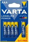 VARTA 4903121415 Longlife Power AAA (LR03) alkáli mikro ceruza elem 4+1db/bliszter (4903121415) - mentornet