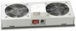 LANDE LN-FAN-THM-2FWMIP-LG 2 modulos szürke ventilátor egység termosztáttal (LN-FAN-THM-2FWMIP-LG)